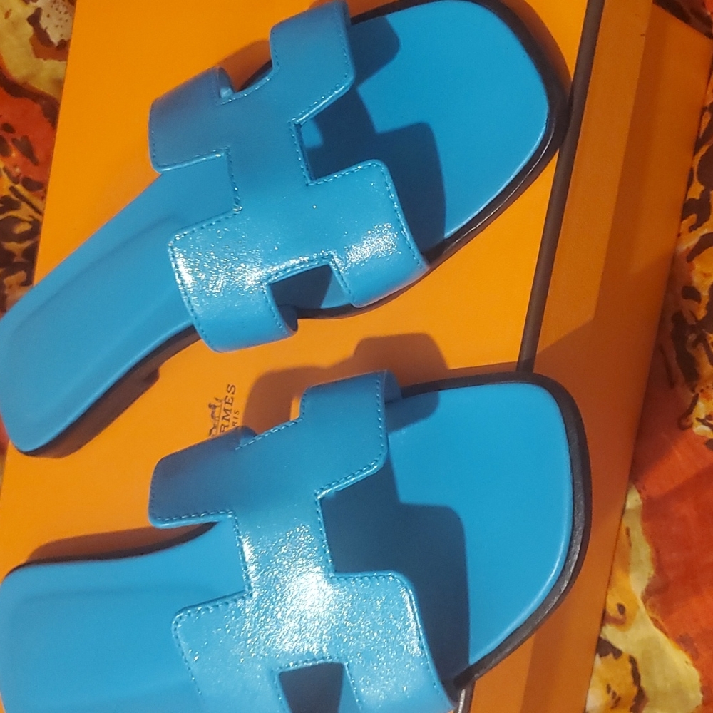 Hermes Oran Flats Shimmer - Picture 4 of 16
